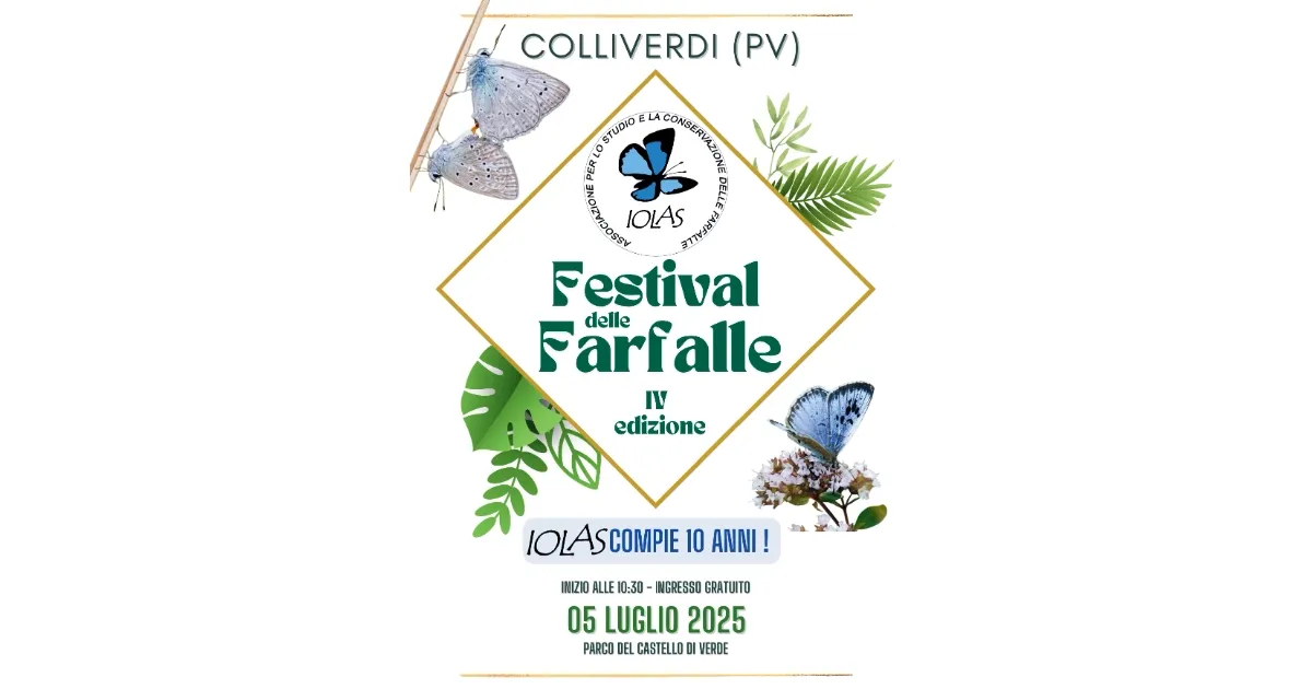 Immagine header 4 per Festival delle Farfalle 2025 - IV edizione