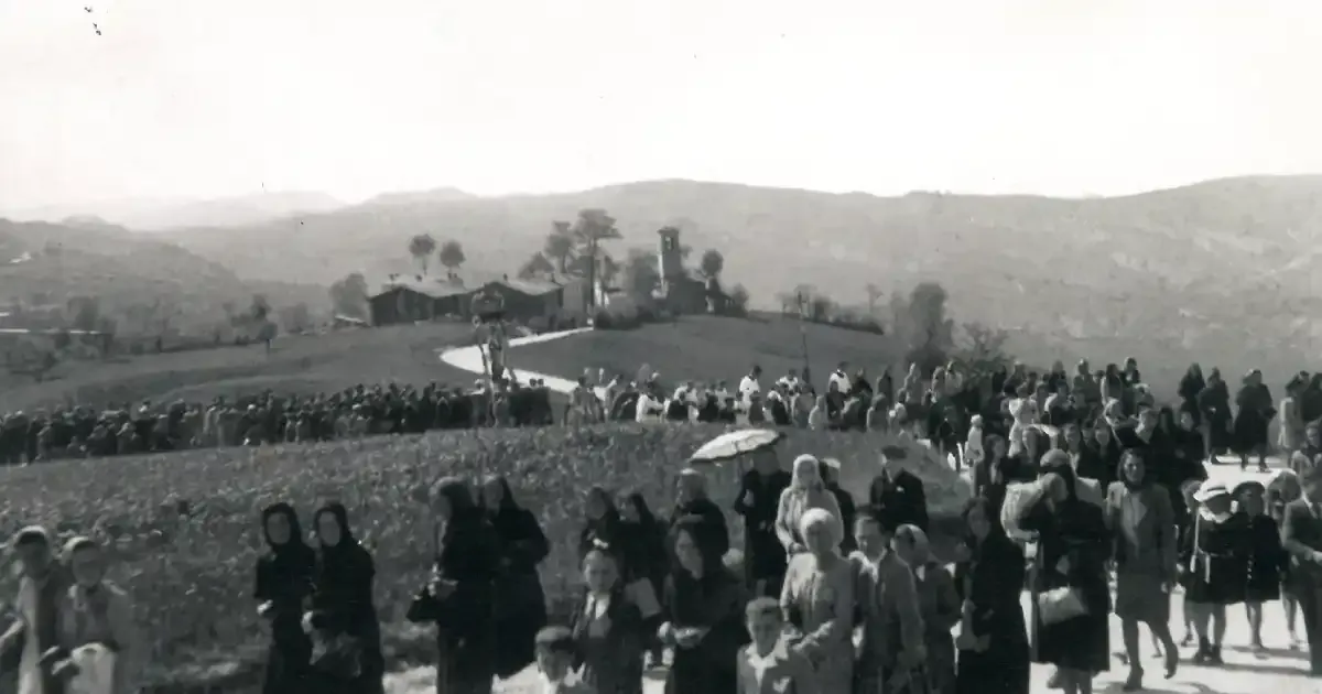 ph: Trasferimento Madonna di Montelungo dal vecchio al nuovo Santuario | 08-05-1942